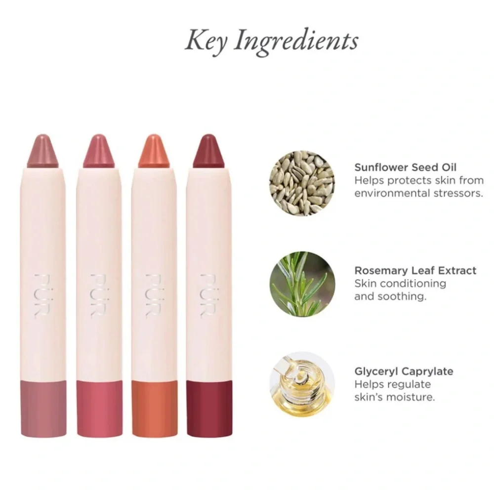 PÜR Silky Pout Creamy Lip Chubby Raspberry Spritz
